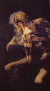Francisco Jose de Goya Saturn Devouring One of His Chidren oil on canvas